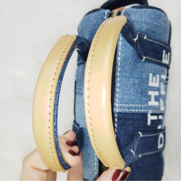 Marc Jacobs The Duffle Denim Mini Crossbody - Picture 9 of 11